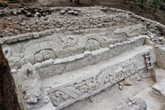 Mayan carvings at El Mirador