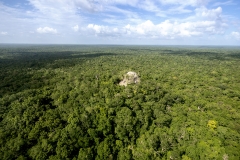 Vista aérea de La Danta