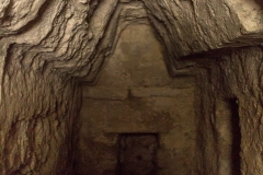 Inside the ruins at La Muerta