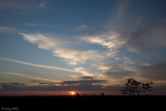 Sunset from Temple 1, Nakbe