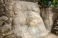 Máscara en El Mirador