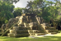 Uaxactún Pyramid on Watch Day