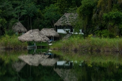 Estación Biológica las Guacamayas on the shores of Rio San Pedro, Guatemala.